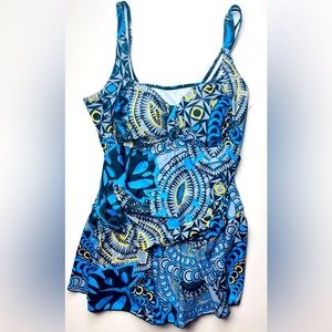 One-Piece Dress Swimsuit NWT
